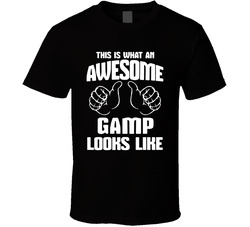 This Is What An Awesome Gamp Looks Like T Shirt