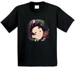 Demon Slayer Tanjiro Funny Face T Shirt