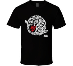 Iconic Boo Portrait Super Mario T Shirt Iconic Boo Portrait Super Mario T Shirt