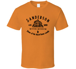 Sanderson Museum Home Of The Black Flame Candle T Shirt Sanderson Museum Home Of The Black Flame Candle T Shirt