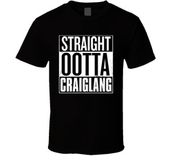 Straight Ootta Craiglang Still Game Scottish Sitcom Parody T Shirt Straight Ootta Craiglang Still Game Scottish Sitcom Parody T Shirt