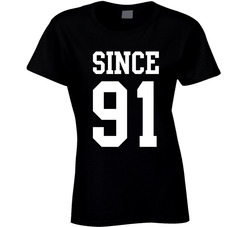 Together Since 1991 - Since Ladies T Shirt
