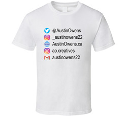 Austin Owens Content Specialist (back) T Shirt