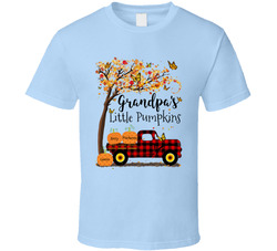 Grandpa's Little Pumpkins (customize With Names) T Shirt