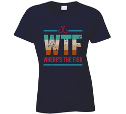 Wtf Where's The Fish Ladies T Shirt Wtf Where's The Fish Ladies T Shirt