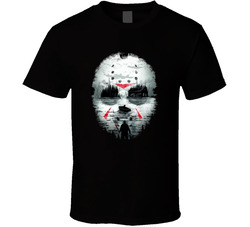 Crystal Lake Jason Friday The 13th Movie Fan T Shirt Crystal Lake Jason Friday The 13th Movie Fan T Shirt