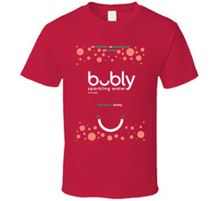 Bubly Sparkling Water - Strawberry Costume T Shirt Bubly Sparkling Water - Strawberry Costume T Shirt