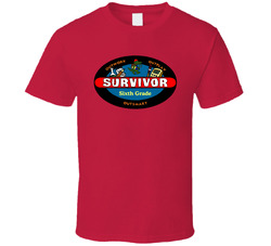 Survivor 6th Grade Outwork Outplay Outsmart T Shirt Survivor 6th Grade Outwork Outplay Outsmart T Shirt