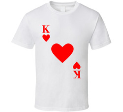 King Of Hearts T Shirt King Of Hearts T Shirt