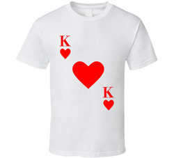 King Of Hearts (alt) T Shirt King Of Hearts (alt) T Shirt