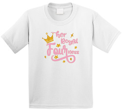Her Royal Fourness 4th Birthday T Shirt