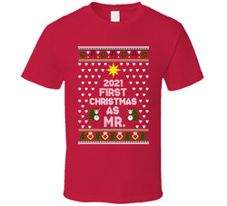 First Christmas As Mr.  T Shirt