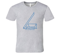 Elevation Plumbing (chest Logo) T Shirt