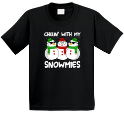 Chillin' With My Snowmies T Shirt