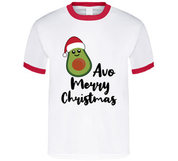 Avo Merry Christmas Avacado Joke T Shirt