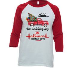 Shhh... I'm Watching My Hallmark Christmas Movie T Shirt