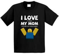 I Love My Mom When She Lets Me Play Video Games T Shirt I Love My Mom When She Lets Me Play Video Games T Shirt