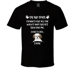 Dear Dog Dad T Shirt Dear Dog Dad T Shirt