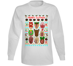 Merry Clitmas (for White) Long Sleeve T Shirt Merry Clitmas (for White) Long Sleeve T Shirt