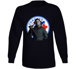 Michael Myers Jays Long Sleeve T Shirt Michael Myers Jays Long Sleeve T Shirt
