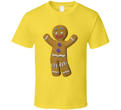Shrek Family - Gingy The Gingerbread Man T Shirt Shrek Family - Gingy The Gingerbread Man T Shirt