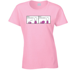 Before & After A Lactation Consultant Ladies T Shirt