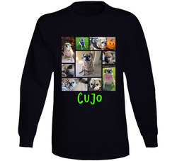 Cujo The Pug Dog Long Sleeve T Shirt
