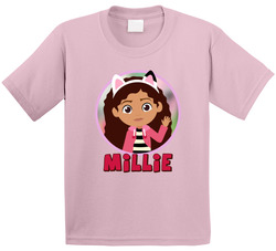 Gabby's Dollhouse Fan With Custom Name T Shirt