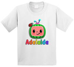 Cocomelon Fan With Custom Name T Shirt
