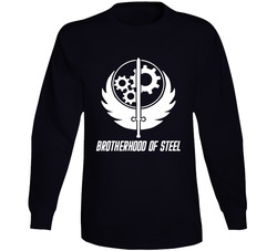 Fallout Brotherhood Of Steel Fan Long Sleeve T Shirt