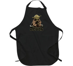 Yoda Star Wars Fan With Custom Name Apron