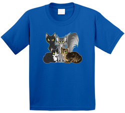 The Kitties (art By @rattbytes_tattoos) T Shirt The Kitties (art By @rattbytes_tattoos) T Shirt