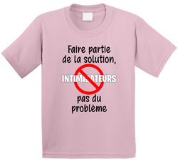 Faire Partie De La Solution, Pas Du Probleme D'intimidateurs French La Journee Du Chandail Rose Be Part Of The Solution Not The Problem T Shirt Faire Partie De La Solution, Pas Du Probleme D'intimidateurs French La Journee Du Chandail Rose Be Part Of The Solution Not The Problem T Shirt