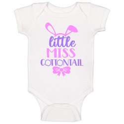 Little Miss Cottontail Baby One Piece Little Miss Cottontail Baby One Piece