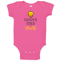 Daddy's Other Chick Baby One Piece Daddy's Other Chick Baby One Piece