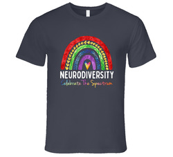 Neurodiversity Celebrate The Spectrum T Shirt