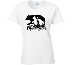 Mama Bear Ladies T Shirt