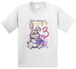 Some Bunny Is 3 3rd Birthday T Shirt