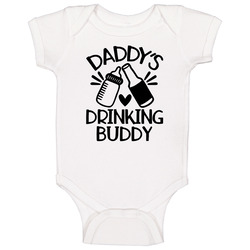 Daddy's Drinking Buddy Baby One Piece