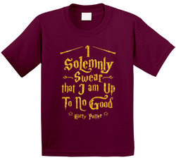 Harry Potter I Solemnly Swear That I Am Up To No Good T Shirt