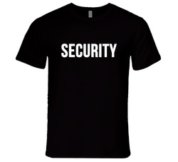 Security (back) T Shirt