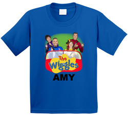 Wiggles In Car - Amy ( Customizable Name) T Shirt
