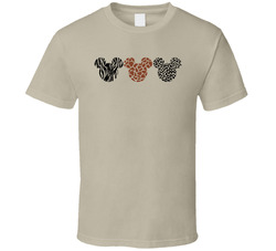 Mickey Mouse Disney Animal Kingdom Fan T Shirt