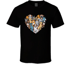 I Love Dogs T Shirt