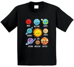 Kawaii Solar System T Shirt Kawaii Solar System T Shirt
