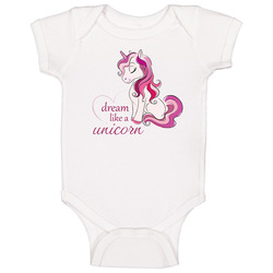 Dream Like A Unicorn Baby One Piece Dream Like A Unicorn Baby One Piece