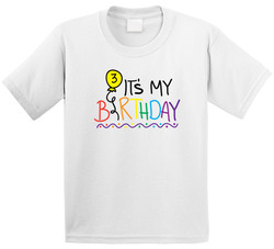 It's My 3rd Birthday ( Customizable Age) T Shirt