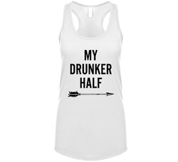 My Drunker Half (left Arrow) Tanktop My Drunker Half (left Arrow) Tanktop