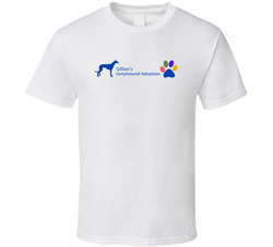 Gillian's Greyhound Adoption (full Chest) T Shirt