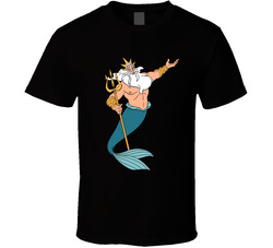 King Triton The Little Mermaid T Shirt